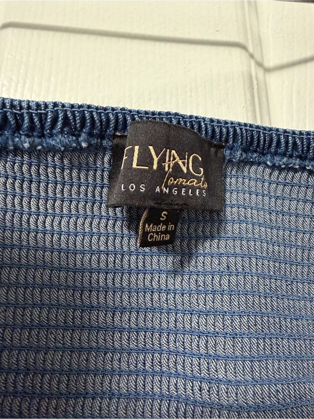 Flying Tomato Good Together Denim Jumpsuit Small - Picture 9 of 13